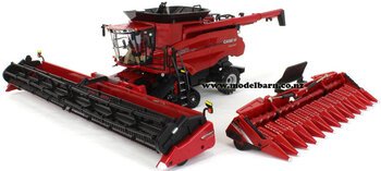 1/32 Case IH 9250 Axial-Flow Combine Harvester on Tracks with Grain & Corn Heads-farm-equipment-Model Barn
