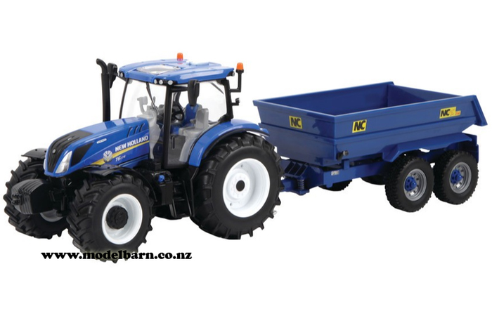 1/32 New Holland T6.175 & NC 314 Tip Trailer