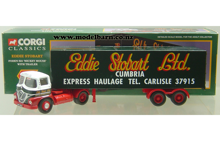 1/50 Foden S21 Prime Mover & Semi Box Trailer "Eddie Stobart Ltd"