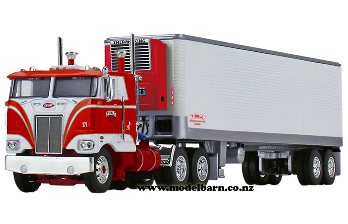 1/64 Peterbilt 352 Prime Mover & Semi Refer Trailer "Pirkle Refrigerated"