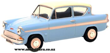 1/43 Ford Anglia 105E (Glacier Blue & White)-ford-Model Barn