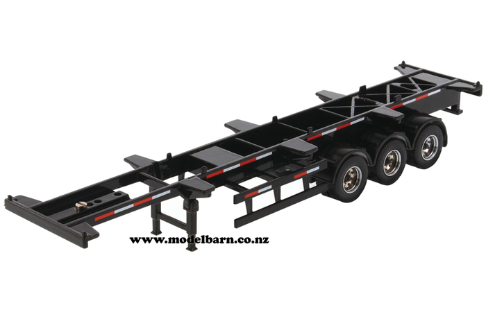 1/50 40' Skeletal Semi Trailer (black)