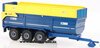 1/32 Kane Tri-Axle Halfpipe Tipping Silage Trailer