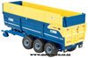 1/32 Kane Tri-Axle Halfpipe Tipping Silage Trailer