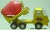 Concrete Mixer Truck (yellow & red, 123mm) Tony Tonka