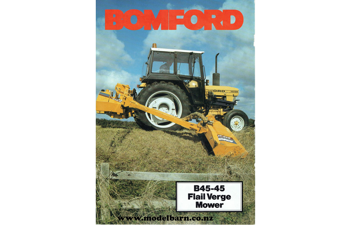 Bomford B45-45 Flail Verge Mower Brochure