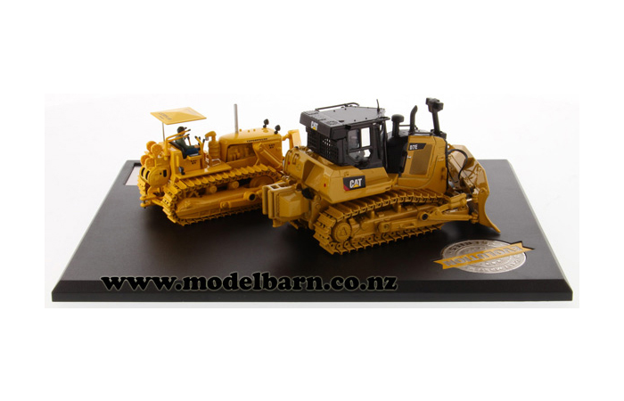 1 50 Cat D7c And D7e Bulldozers Set Evolution Series Construction