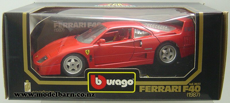 1/18 Ferrari F40 (1987, red) - Vehicles-Ferrari : Model Barn 
