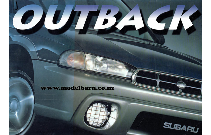 Subaru Outback Car Brochure