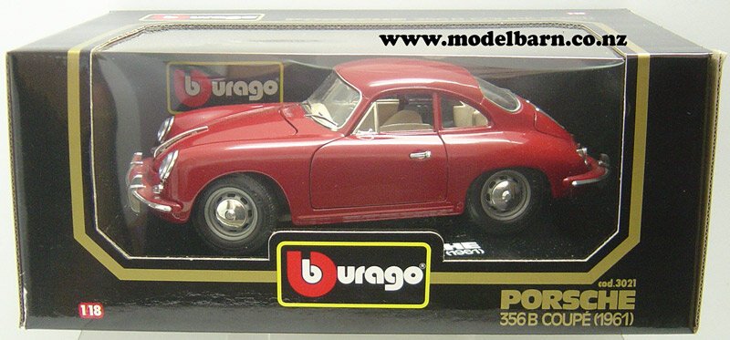 1/18 Porsche 356 B (1961, dark red) - Vehicles-Porsche : Model