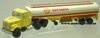 1/60 White Prime Mover & Tanker Semi-Trailer "Shell" (unboxed)