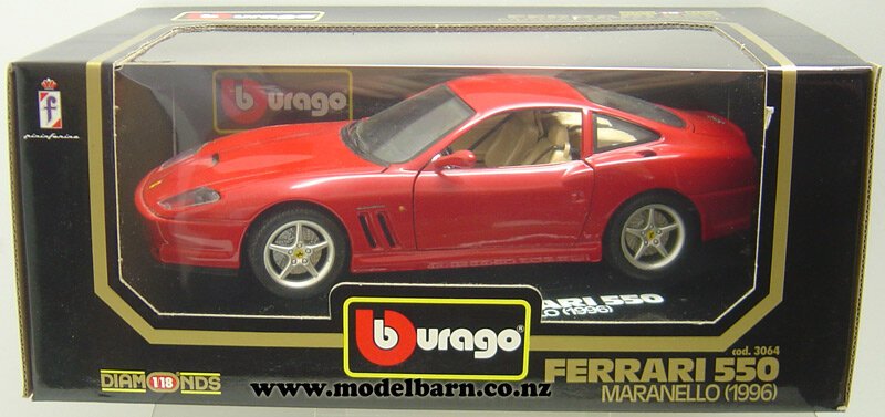 1/18 Ferrari 550 Maranello (1996, red) - Vehicles-Ferrari : Model 