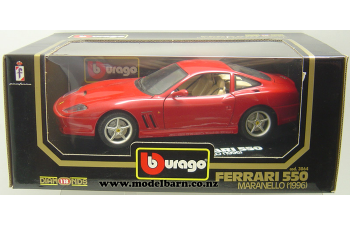 Bburago Ferrari 550 Maranello outlets (1996) model car