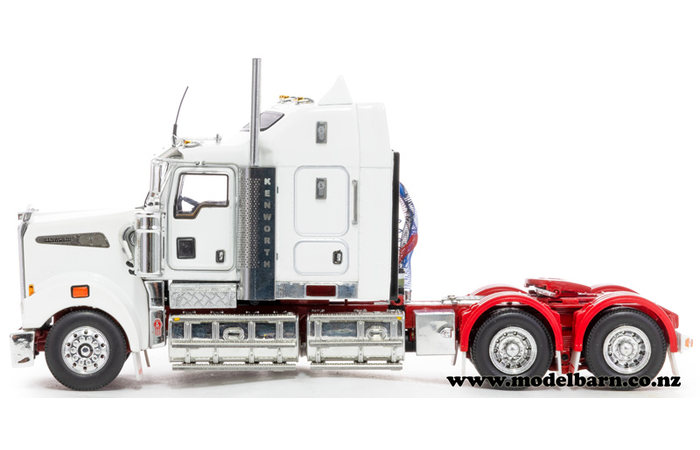 1/50 Kenworth T909 Prime Mover (White & Red) - Trucks & Trailers ...