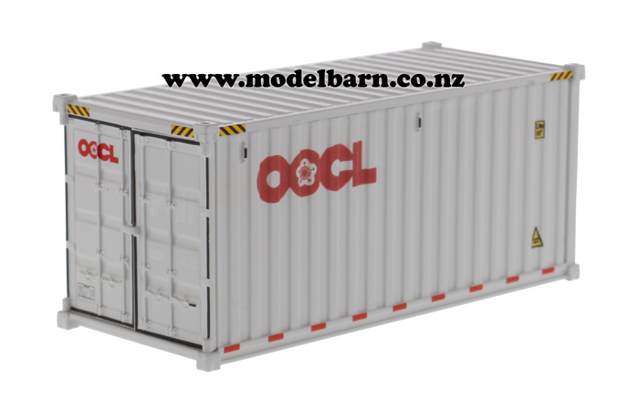 1/50 20ft Plastic Shipping Container "OOCL" (white)