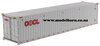 1/50 40ft Plastic Shipping Container "OOCL" (white)