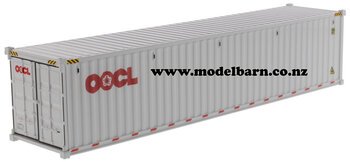 1/50 40ft Plastic Shipping Container "OOCL" (white)-other-items-Model Barn