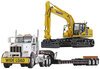 1/50 Peterbilt 367 & Low Loader & Komatsu PC290LCi-11 Excavator Combo