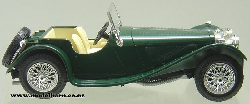 1/18 Jaguar SS 100 (1937, green) - Vehicles-Jaguar & Daimler 