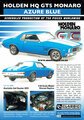 Classic Carlectables Holden HQ Monaro GTS (Azure Blue) Poster