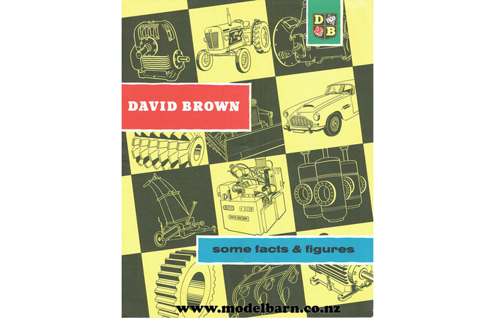 David Brown Some Facts & Figures Sales Brochure