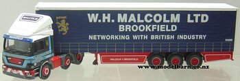 1/50 ERF ECS & Semi Curtainside Trailer "W H Malcolm" -erf-Model Barn