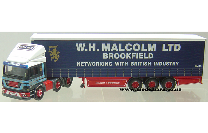 1/50 ERF ECS & Semi Curtainside Trailer "W H Malcolm" 