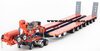 1/50 Drake 2x8 Dolly & 7x8 Steerable Trailer (orange & blue)