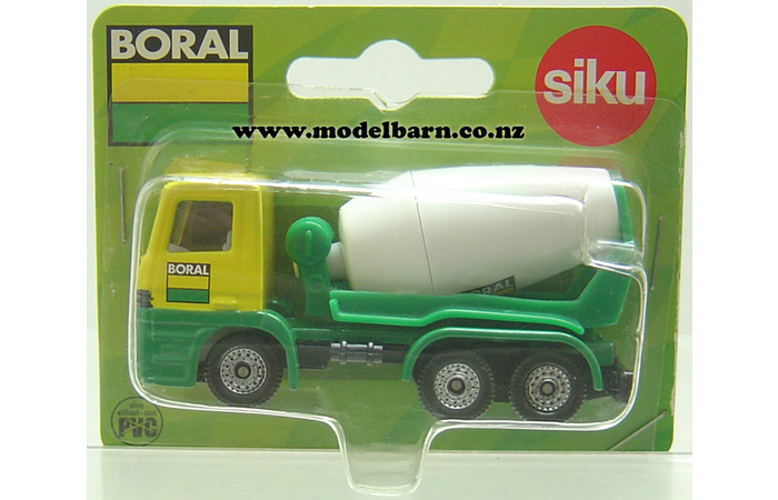 Boral Concrete Mixer (yellow, green & white, 77mm)