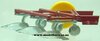 1/32 4-Furrow & 3-Furrow Ploughs Set Britains