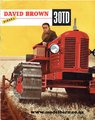 David Brown 30TD Crawler Tractor Sales Brochure