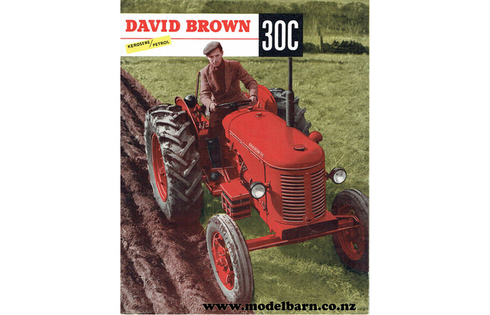 David Brown 30C Tractor Sales Brochure