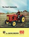 David Brown 850 Implematic Tractor Sales Brochure