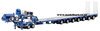 1/50 Drake 2x8 Dolly & 7x8 Steerable Trailer (Metallic Blue)