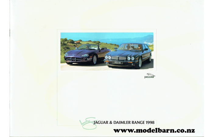 Jaguar & Daimler V8 Range Sales Brochure 1998