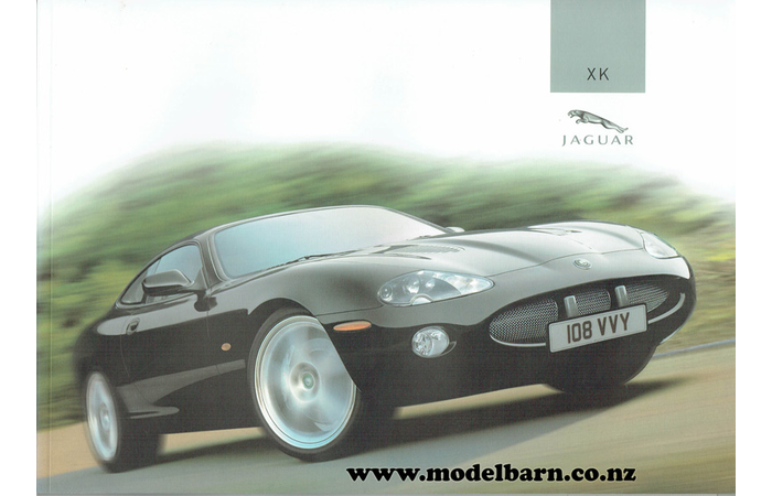 Jaguar XK Car Sales Brochure