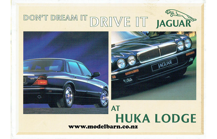 Test Drive a Jaguar & Win a Holiday at Huka Lodge Sales Brochure 1997