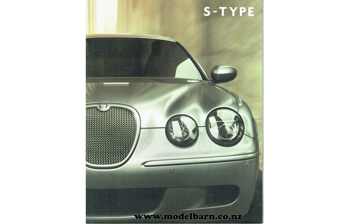 Jaguar S-Type Car Sales Brochure