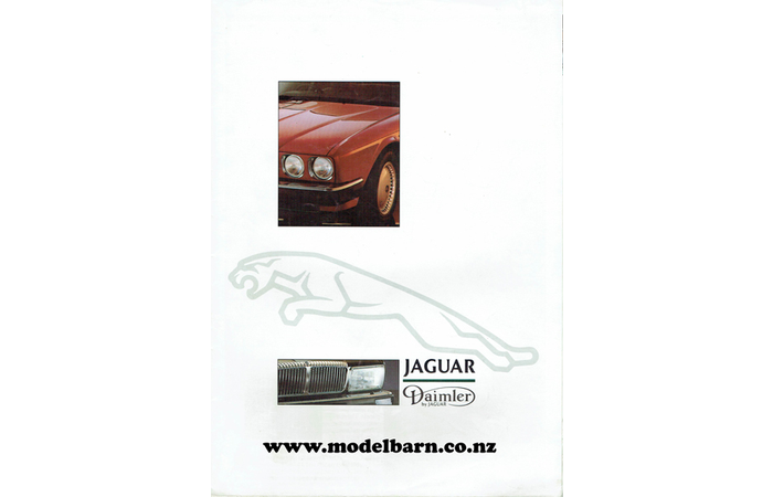 Jaguar & Daimler Cars Sales Brochure