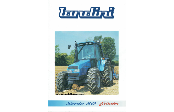 Landini Series 80 Tractors Sales Brochure