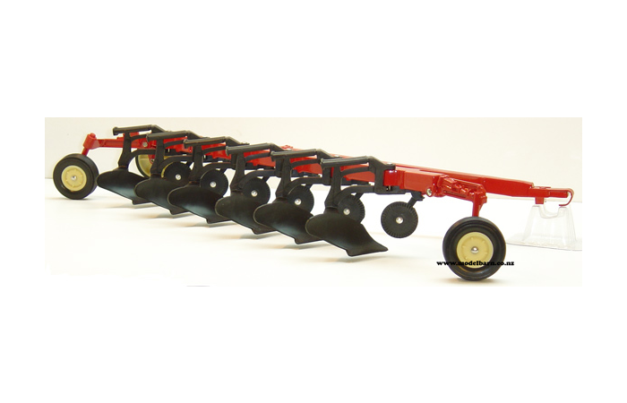 1/16 Case-IH 6-Furrow Plough (red)