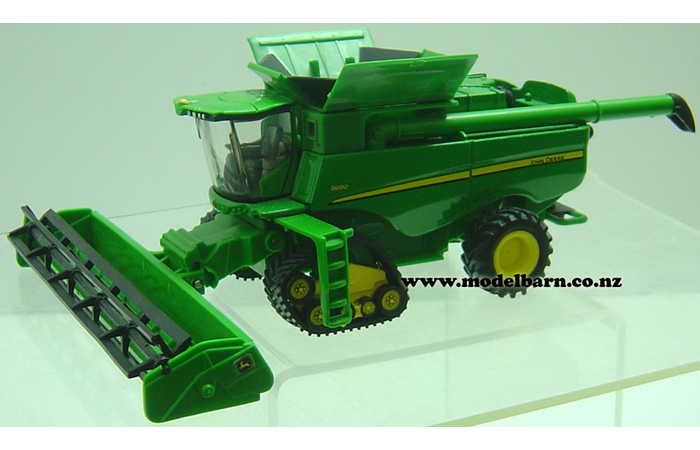 1/64 John Deere S690 Combine Harvester on Tracks (unboxed)