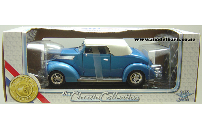 1/18 Ford Convertible (1937, blue & white) - Vehicles-Ford : Model Barn ...