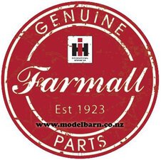 Farmall Genuine Parts Metal Sign (300mm)-other-items-Model Barn