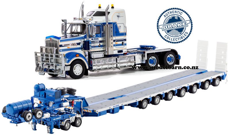 1/50 Kenworth T909 with Drake 2x8 Dolly & 7x8 Low Loader Combo 