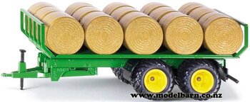 1/32 Round Bale Trailer & 15 Bales-other-farm-equipment-Model Barn