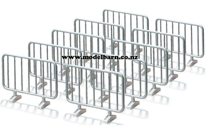 1/32 Metal Barriers (10)