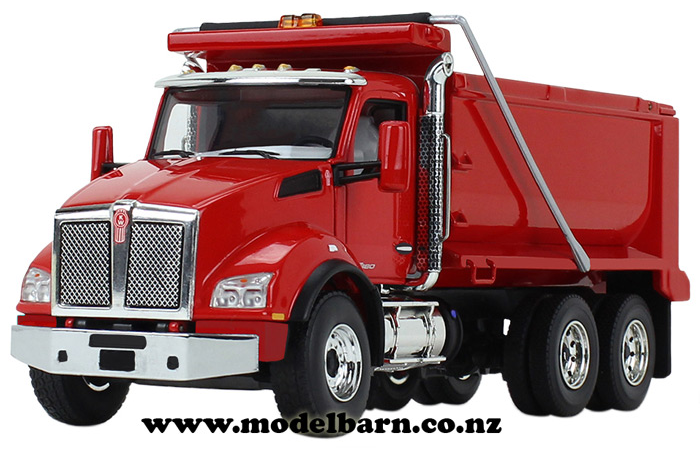 1/50 Kenworth T880 Tip Truck (Viper Red)