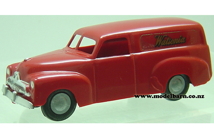 Holden FJ Panel Van (106mm, plastic) "Watsonia" Micro