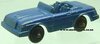 Mercedes 450 SL Convertible (dark blue, 58mm) Tootsietoy